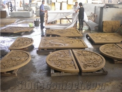 Sichuan Yellow Sandstone High Relief