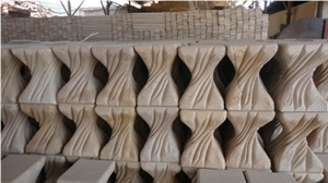 Yellow Sandstone Balustrade