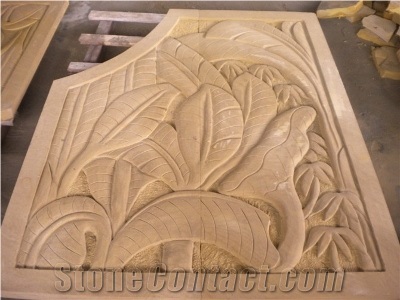 Yellow Sandstone Etching