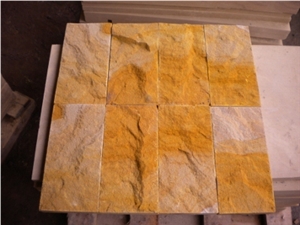Yellow Sandstone Mushroom Stone