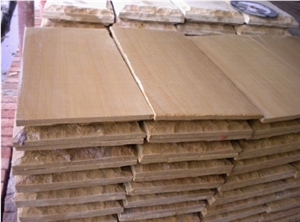Yellow Sandstone Walling