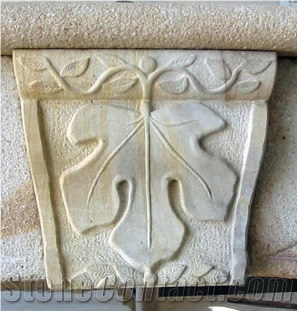 Bianco Avorio Limestone Building Ornament Stones
