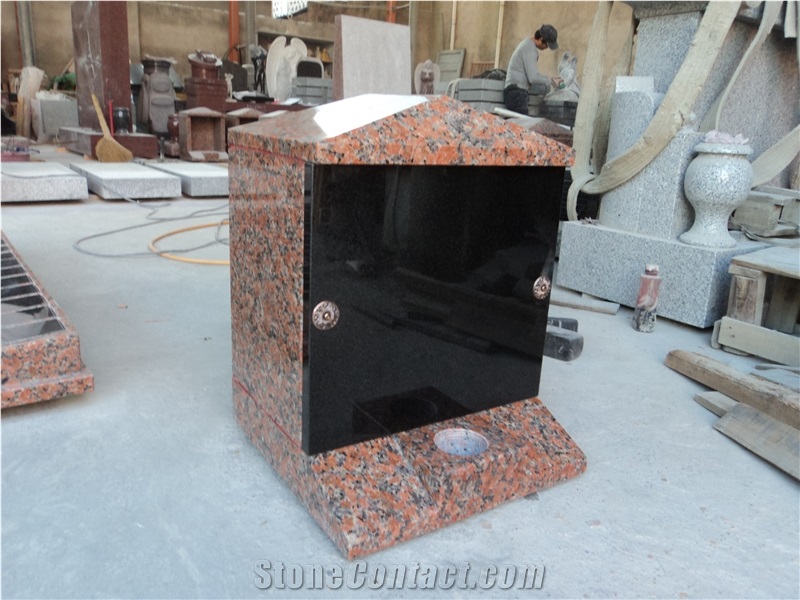 Maple Red Granite Columbarium