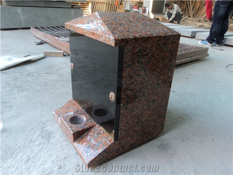 Maple Red Granite Columbarium