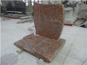 Maple Red Granite Monument & Tombstone