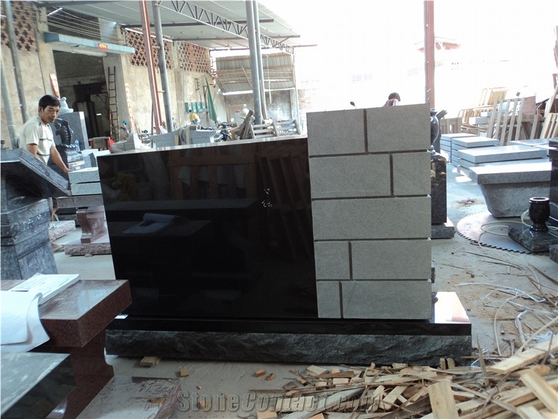 Shanxi Black Granite Memorial
