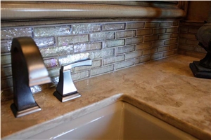 Nube Limestone Honed Vanity Top