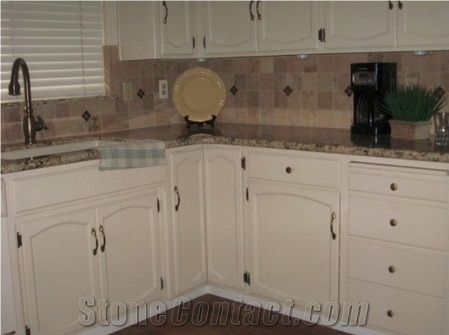 Giallo Florence Granite Kitchen Countertop