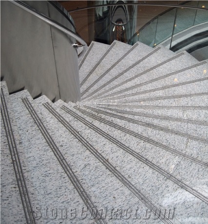 Blanco Caceres Granite Stairs