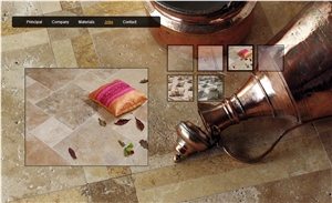Spain Noche Travertine Pattern Tiles, Spain Brown Travertine