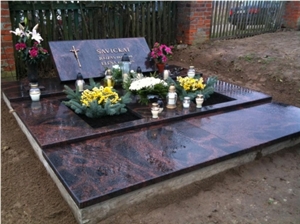 Aurora Borealis Granite Monument