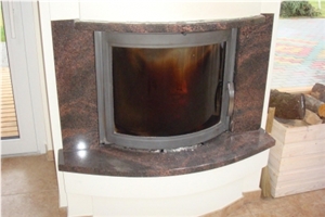 Laholm Granite Fireplace Design Laholm Granite Fireplace Design