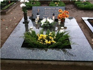 Sea Pearl Granite Monument, Broetsoe Grey Granite Monuments