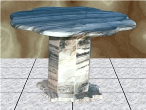 Zacapa Nublado Marble Table Zacapa Nublado Marble Table