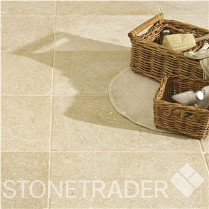 Seashell Limestone Antique Brushed Tiles