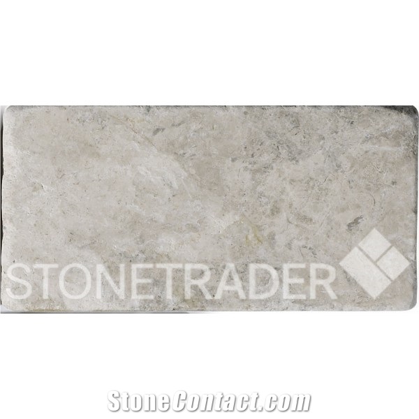 Silver Shadow Tumbled Marble 7.6x15.2cm