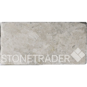 Silver Shadow Tumbled Marble 7.6x15.2cm