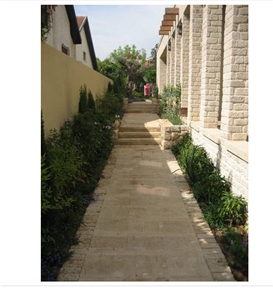 Jerusalem Royal Cream Limestone Facade, Walling