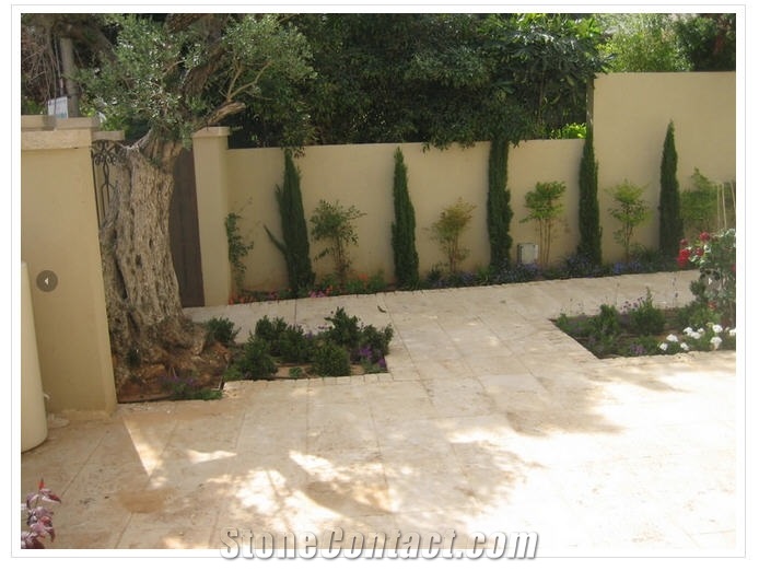 Jerusalem Royal Cream Limestone Facade, Walling