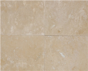 Ivory Travertine Premium Honed and Filled Tile