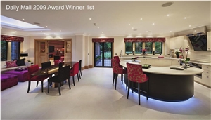 Ceasarstone Kitchen Worktops, Kitchen Of the Year in the Uk 2009