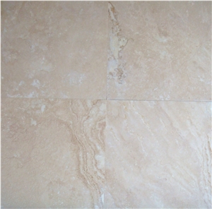 Ivory Wavy Travertine Honed and Filled Tile Ivory Wavy Travertine Honed and Filled Tile