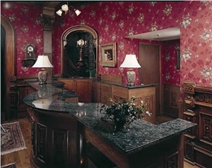 Pearl Green Granite Kitchen Countertop