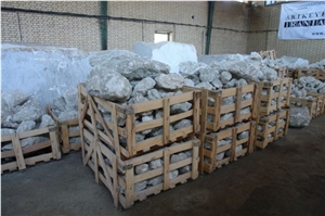 Small Potted Alabaster Blocks