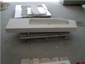 Trani Biancone Limestone Solid Sink