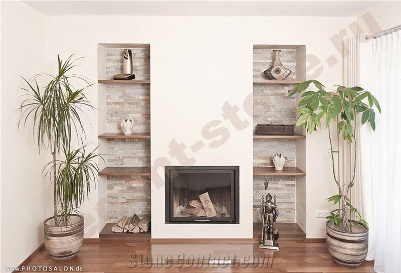 Golden Coast Quartzite Wall Panel