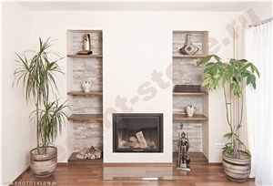 Golden Coast Quartzite Wall Panel