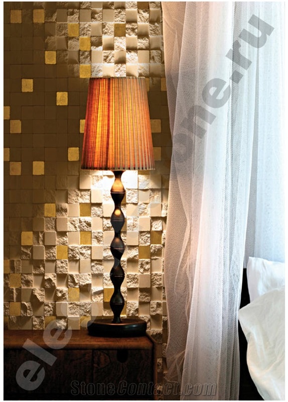 Safari Gold 3d Mosaic