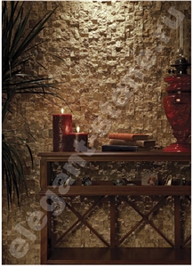 Safari Gold 3d Mosaic