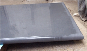 2" Blue Slab with Bull Nose Edge Pool Coping