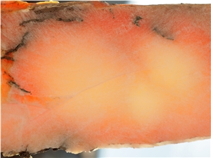 Translucent Peach Alabaster Blocks, Utah Alabaster Blocks