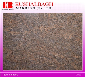 Bash Paradiso Granite Slabs & Tiles