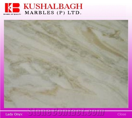 Lady Onyx Marble / Alba Chiara Marble Slabs & Tiles