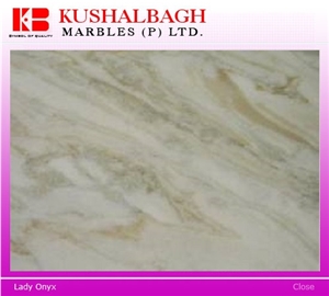 Lady Onyx Marble / Alba Chiara Marble Slabs & Tiles