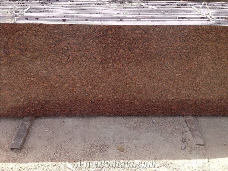 Red Impala Granite Slabs & Tiles, India Red Granite
