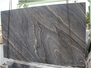 Scorpio Brown Marble Slabs & Tiles, India Brown Marble