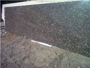 Topaz Brown Granite Slabs & Tiles, India Brown Granite