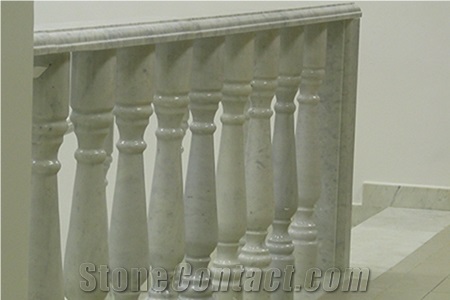 Baluster in Koelga White Marble - Koelginskoe Marble