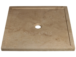 Hampton Travertine Shower Tray