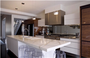 Calacatta Gold Marble Countertop, Kitchen Island Top Calacatta Gold Marble Countertop, Kitchen Island Top