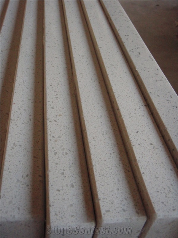 Ice Crystal Engineered Quartz Kitchen Countertops, Bathroom Vanity Tops