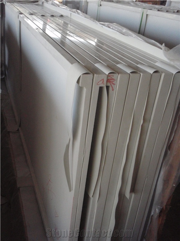 Ice Crystal Engineered Quartz Kitchen Countertops, Bathroom Vanity Tops
