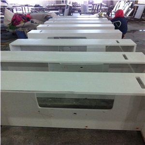 Ice Crystal Engineered Quartz Stone Kitchen Countertops Ice Crystal Engineered Quartz Stone Kitchen Countertops
