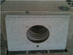 Navajo White Granite Bathroom Vanity Tops