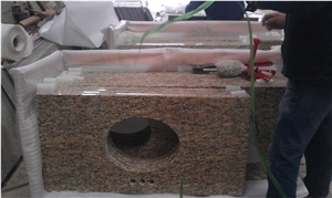 Santa Cecilia Granite Bathroom Vanity Tops