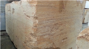 Yellow Travertine Slabs, Travertino Amarillo